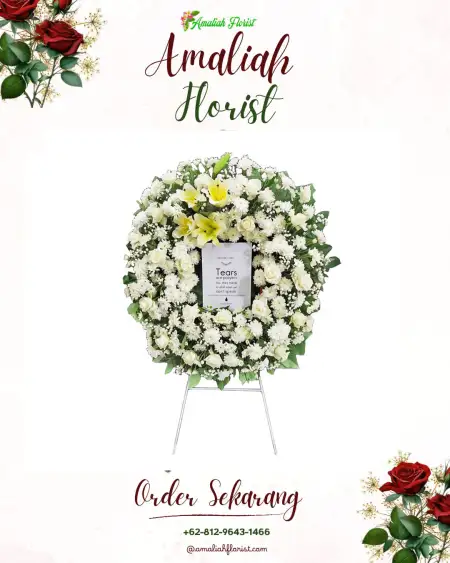 Krans Bunga Duka Long Kali